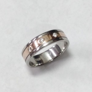 Cincin Perak SIngle / Couple 925 Exclusive Model PR001 untuk Pria atau Wanita